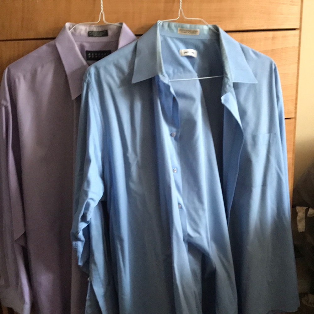 Mens Bundle of Dress Shirts size 2XL various colors